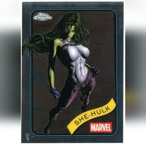 She Hulk Trading Card🦸 Marvel Universe 🔥